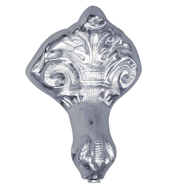 Kingston Brass Aqua Eden Iron Tub Feet, Polished Chrome