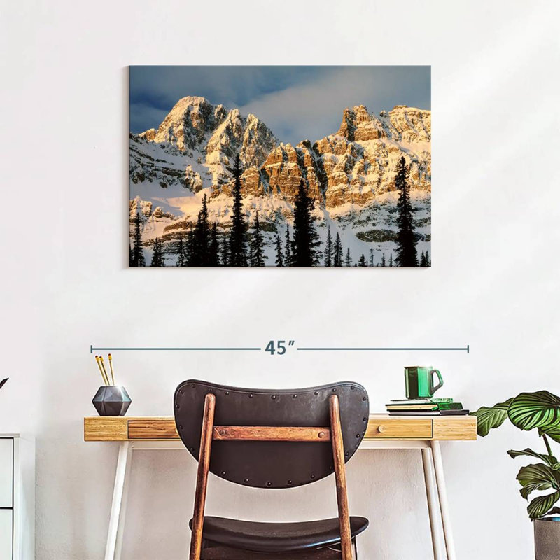 Montagnes du parc national Alvord Banff, H 24 po x l 36 po