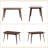47.2" Dining Table With Solid Wood Legs-1598395738