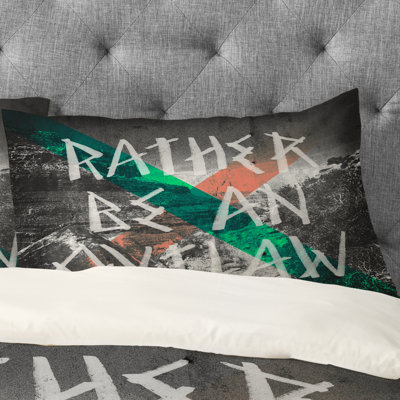 Wesley Bird Rather Be An Outlaw Pillowcase