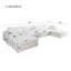Canapé modulaire avec 2 repose-pieds Bonfort