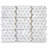 13" x 11" Marble Grid Mosaic Wall & Floor Tile