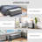 Fabric Upholstered Storage Bench-1642114696