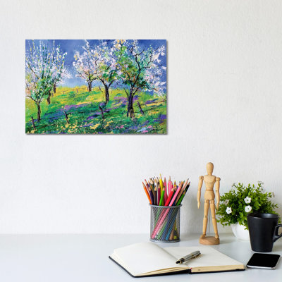 Orchard In Spring by Pol Ledent - Wrapped Canvas Gallery-Wrapped Canvas Giclée