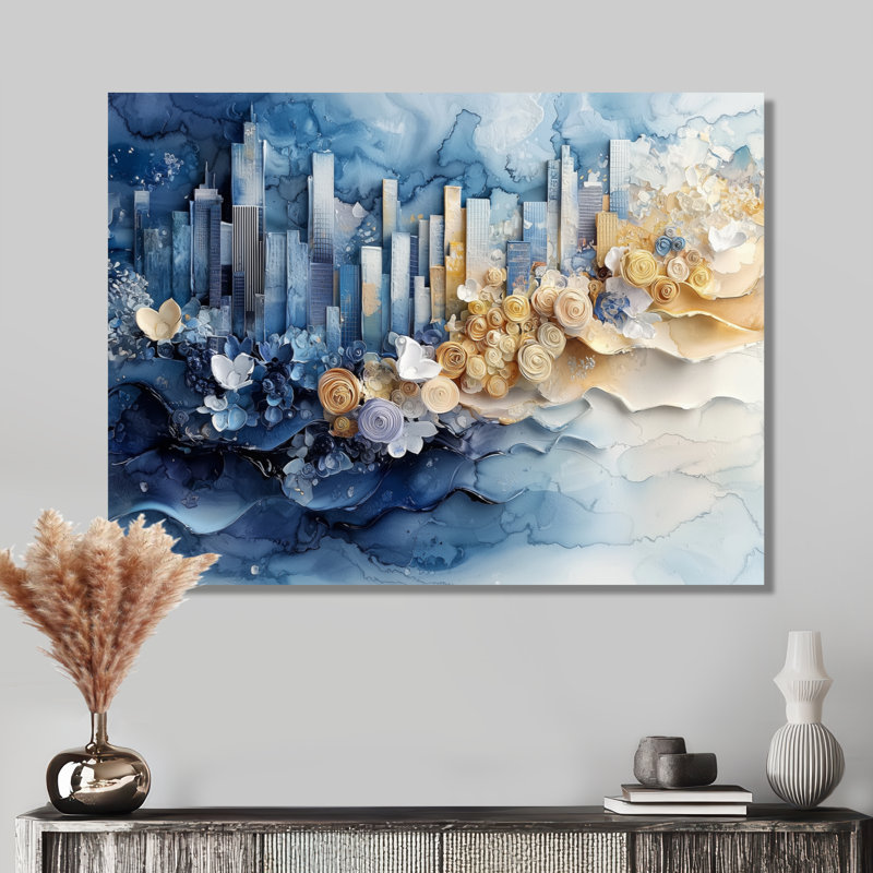 Obola - Cityscapes Wall Art, H 34 po x l 44 po, Toile tendue, Ne s’applique pas