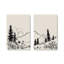 Ensemble de 2 impressions Whispering Peaks-1313040110-1313040106
