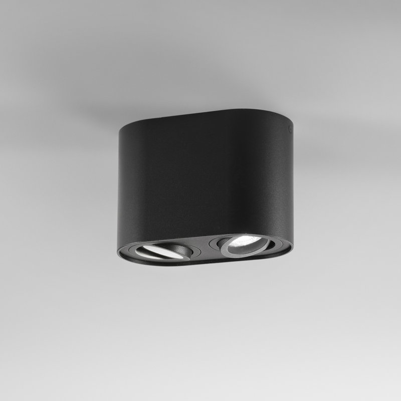 Flush Mount, Black