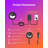 Lumary 6-Pack Smart 12-24V Low Voltage Deck Lights with Hub, RGB+CCT 4 " Step Lights, IP65 Waterproof, Works with Alexa & Google Assistant