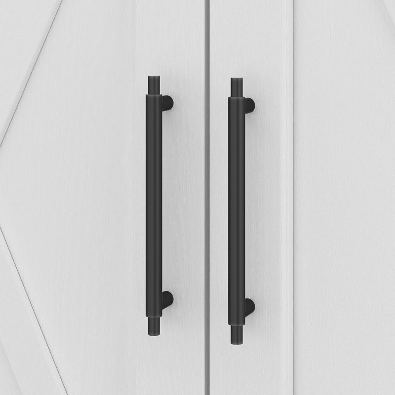 Edion Bathroom Storage Furniture Set, White Ash