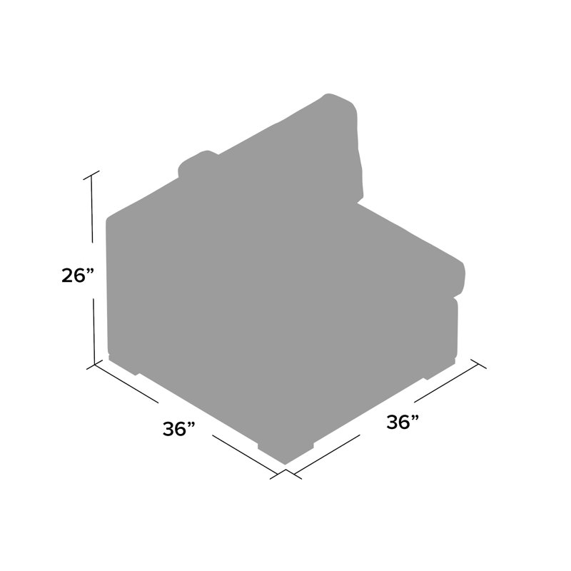 Canapé d'angle extérieur en rotin Sunbrella, Toile bleu marine Sunbrella®