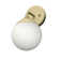 Hepburn 1 - Light Dimmable Armed Sconce