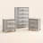 Pasha Transistional 3 Pieces Bedroom Set-885445070-885445040