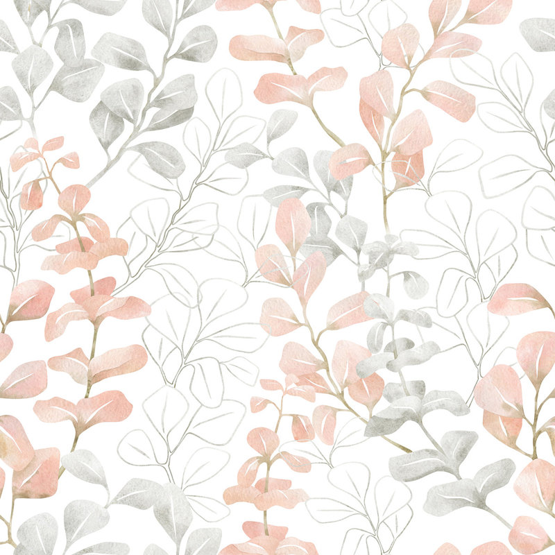 Floral Tile, 2.08' W x 10.42' L