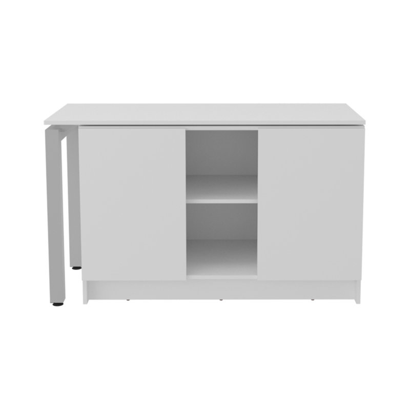 Alfie Rotable Desk 72-Inch Wide Or Compact (Not Include Stools)