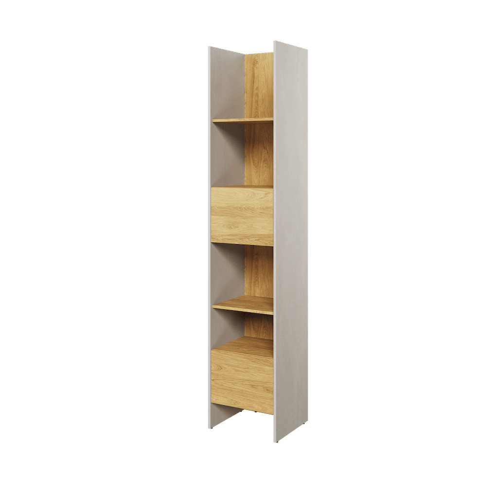 Arryn 218cm H x 44cm W Standard Bookcase