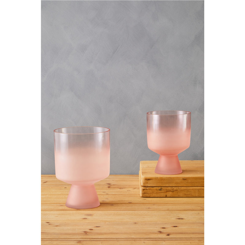 Aylsworth Handmade Glass Table Vase, 23cm H x 17cm W x 17cm D