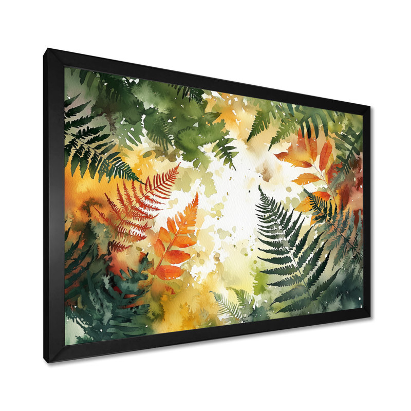 Dubravko - Floral Canvas Art Print, Reproduction encadrée d'une seule photo, Noir, noir, noir, noir, H 12 po x l 20 po