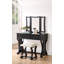 Ensemble coiffeuse avec tabouret et miroir Potterville-1278480505