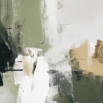«Neutral Forest Layers», art mural sur toile tendue
