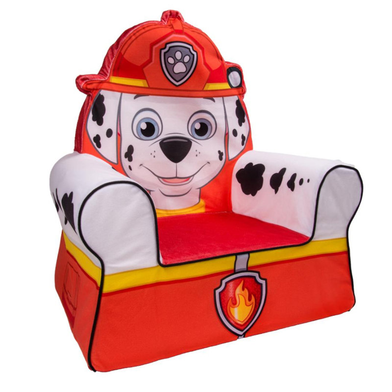 Kids 6'' Foam Chair Chair and Ottoman