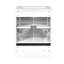 24'' Bathroom Vanity With Ceramic Sink Combo, Modern Freestanding Storage Cabinet  With Silver Handles,  Soft Closing Doors-1156445006