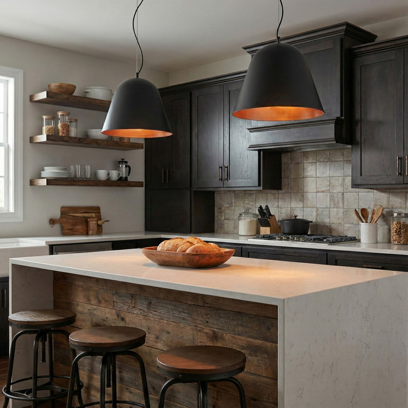 Janes 1 - Light Single Pendant, Matte Black