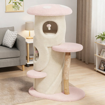 Structure d'escalade moderne et simple pour chat