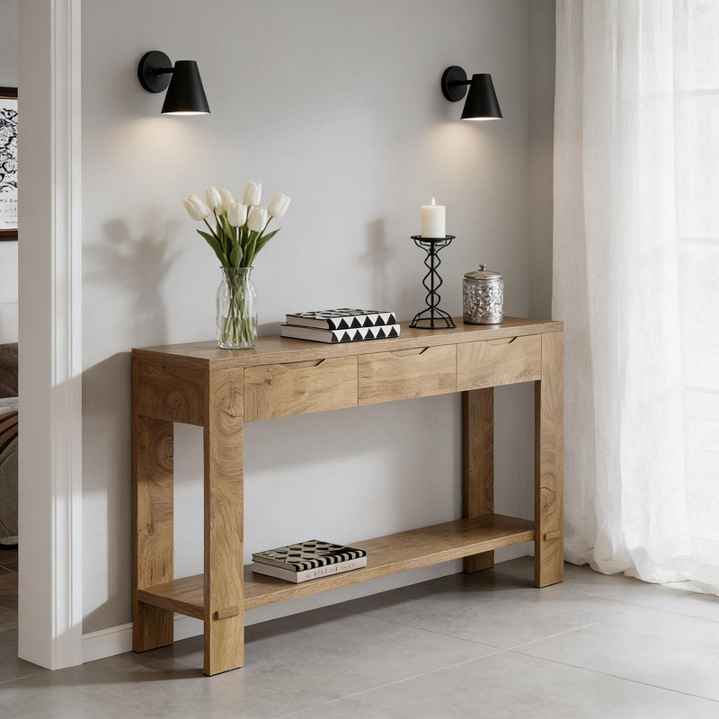 Authentic Console Table,Entryway Table,Display Organizer