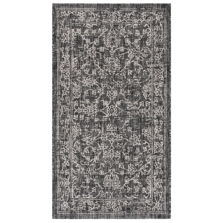 Amedee Performance Floral Indoor/Outdoor Area Rug