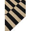 Tapis noir et blanc Jessen