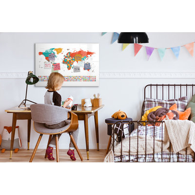 Magnetic Glass Dry Erase Board