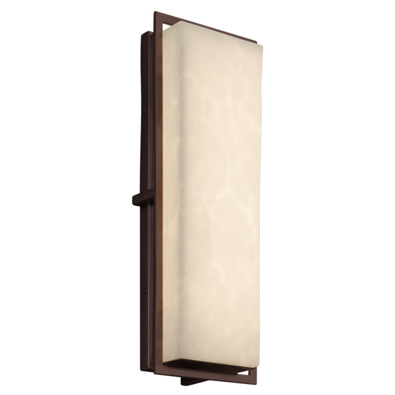 Brey Wall Light, Dark Bronze, 18" H x 6.5" W x 3.5" D