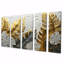 Golden Palms Midnight Collge II - art mural Palms - Art mural traditionnel sur toile-1285953537-1285953566