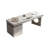 Rectangle White Sintered Stone Desktop Modern Desk-109050268