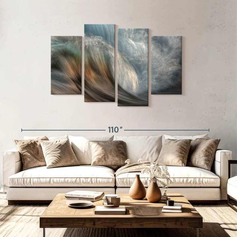 Gillard Ying And Yang, 48" H x 75" W