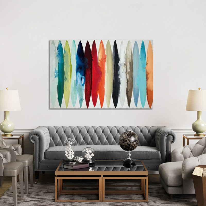 Even Flow by Randy Hibberd - Print on Canvas, Wrapped Canvas, 152.5 cm H x 101.5 cm W