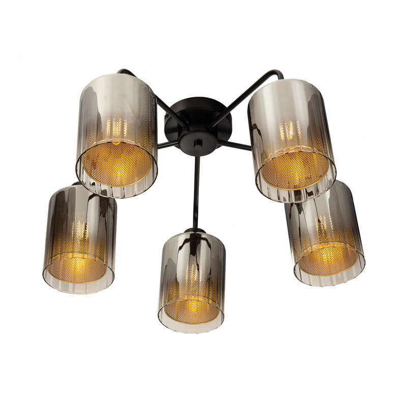Glass LED Semi Flush Mount