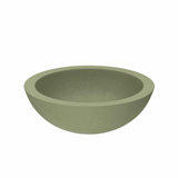 Morro Concrete Handmade Circular Vessel Bathroom Sink