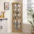 Corner Cabinet, Antique, Glass, - Elegant Display Case For Living Room And Bar Storage For Collections And Wine-313278858