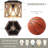 1-Light Rustic Wood Hexagon Flush Mount Ceiling