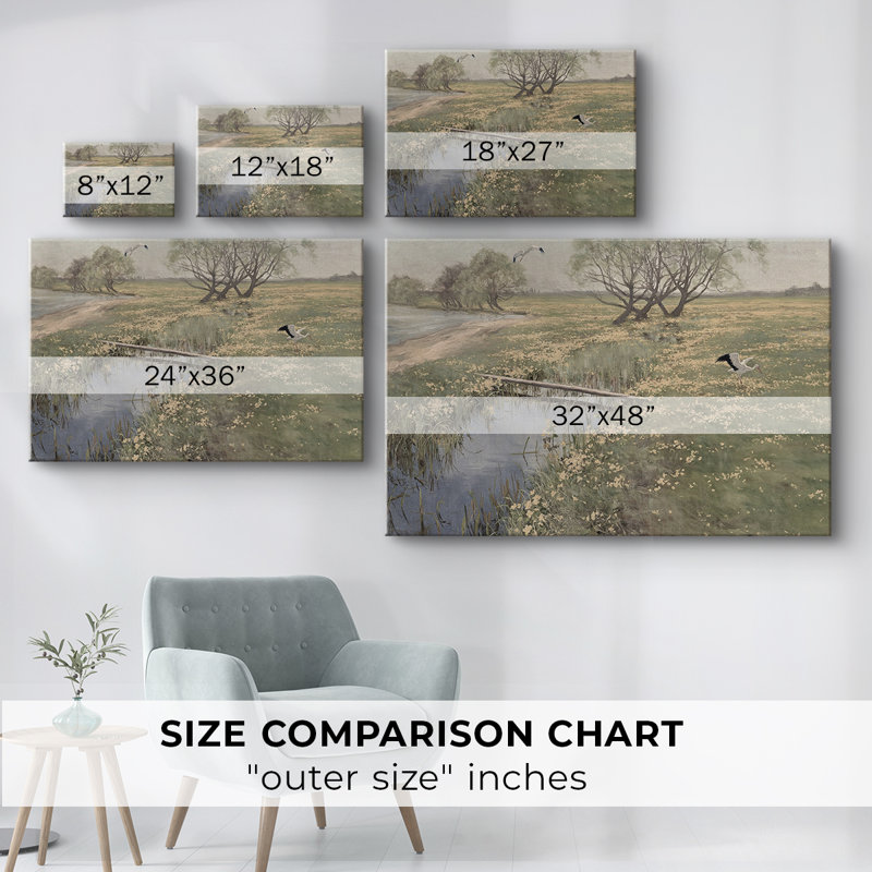 Paysages rétro-CDL XXXVII -Galerie enveloppée Cavas, 12 x 18