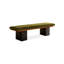 Banc rembourré vert-548783778