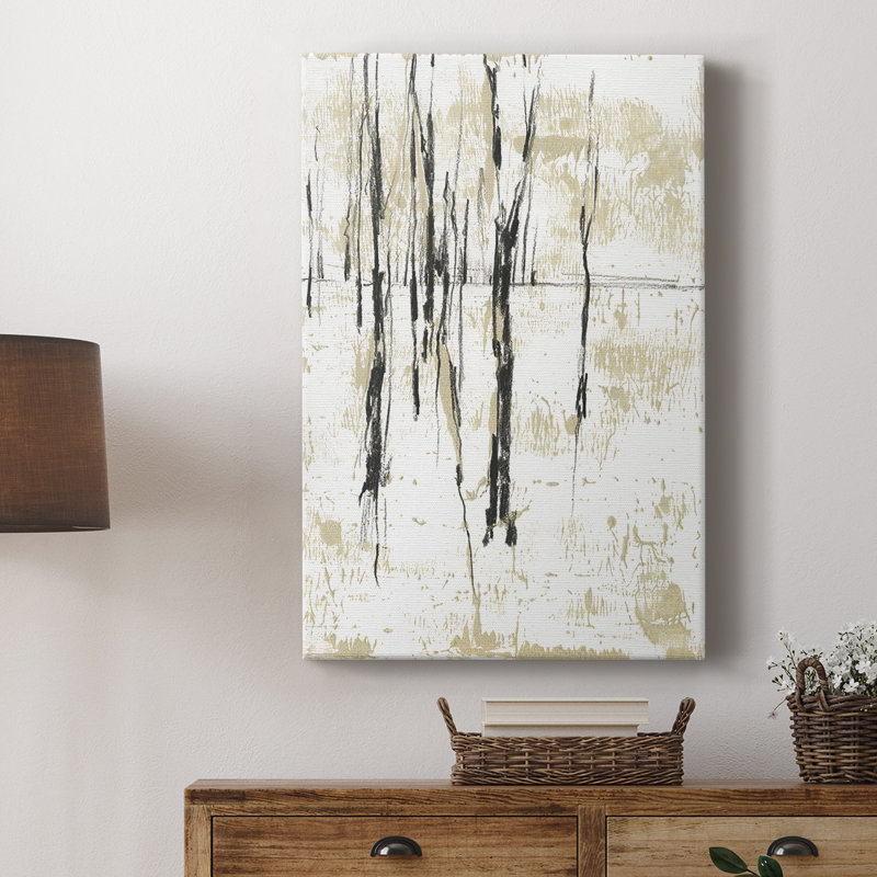 Gilded Forest I - galerie sur mesure, H 36 po x l 24 po