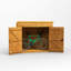 Powersheds 6 x 3ft Pent Timber Tongue & Groove Bike Shed