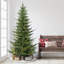 7.5' Pre-Lit Modern Artificial Fir Christmas Tree