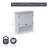 Dorset Freestanding Over The Toilet Storage