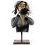 Sculpture de mixed media the trumpeter