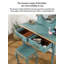 Ensemble de coiffeuse avec deux tiroirs de rangement French Country