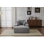 Chaise longue rembourrée en velours côtelé Modern-117430049