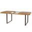 Laimondo Manufactured Wood + Natural Oak Veneer Extendable Dining Table 140-200 cm